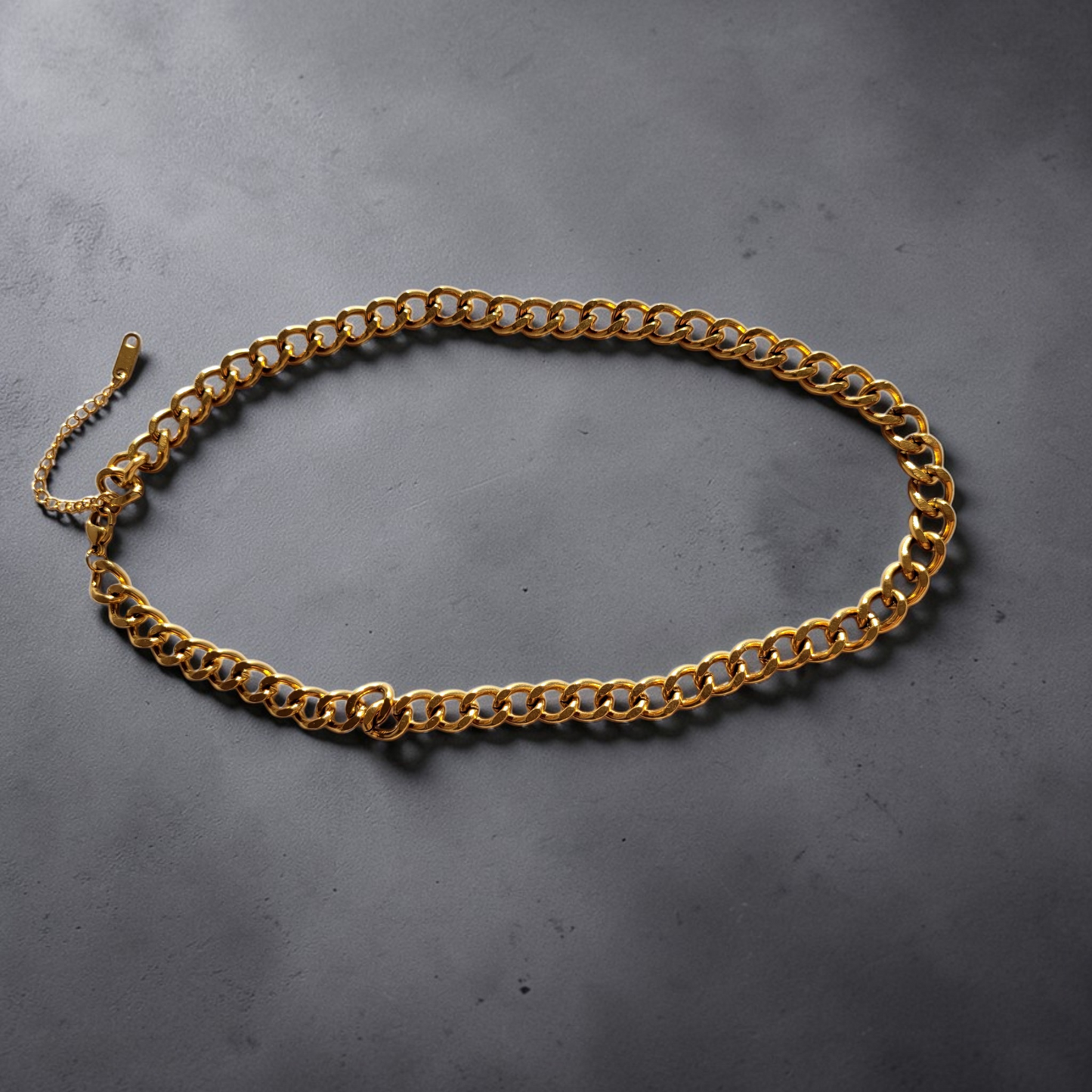 Chunky Gold Chain Necklace