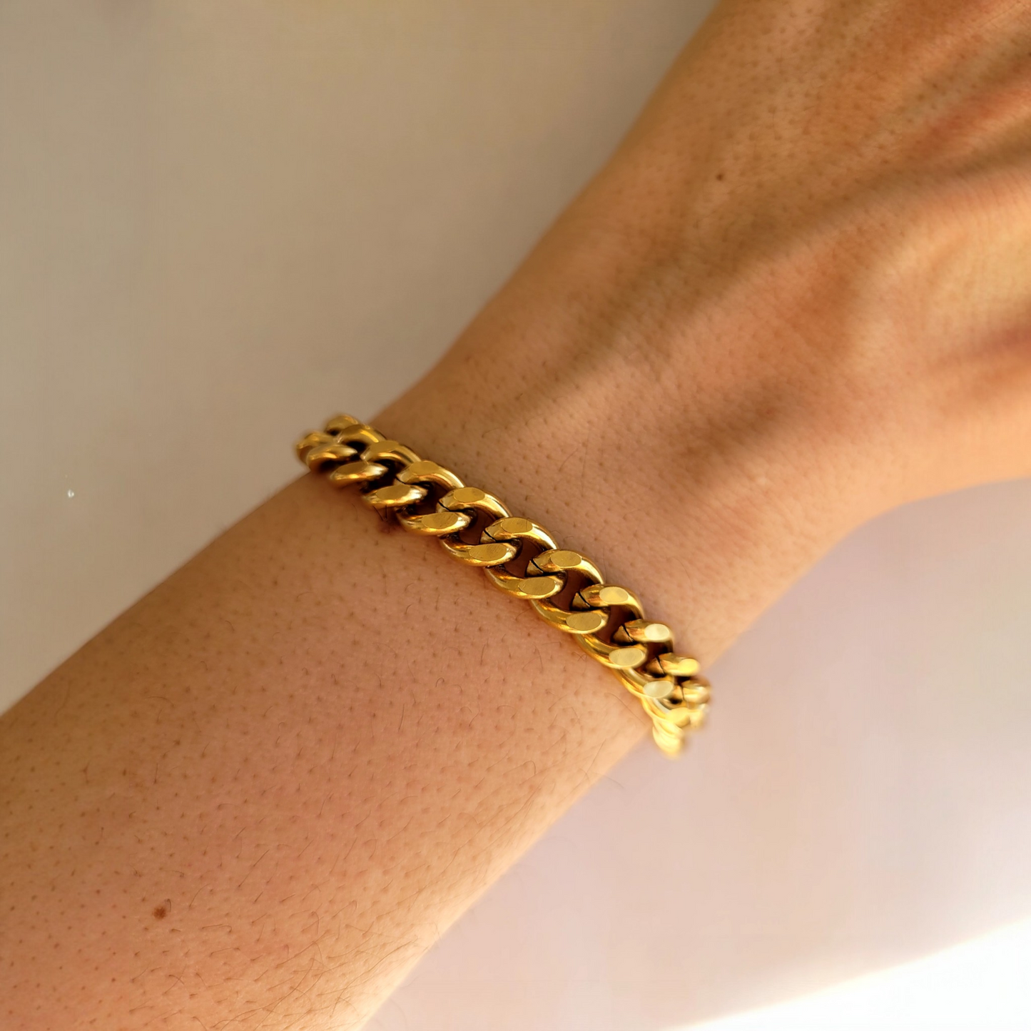 Chunky Gold Chain Bracelet