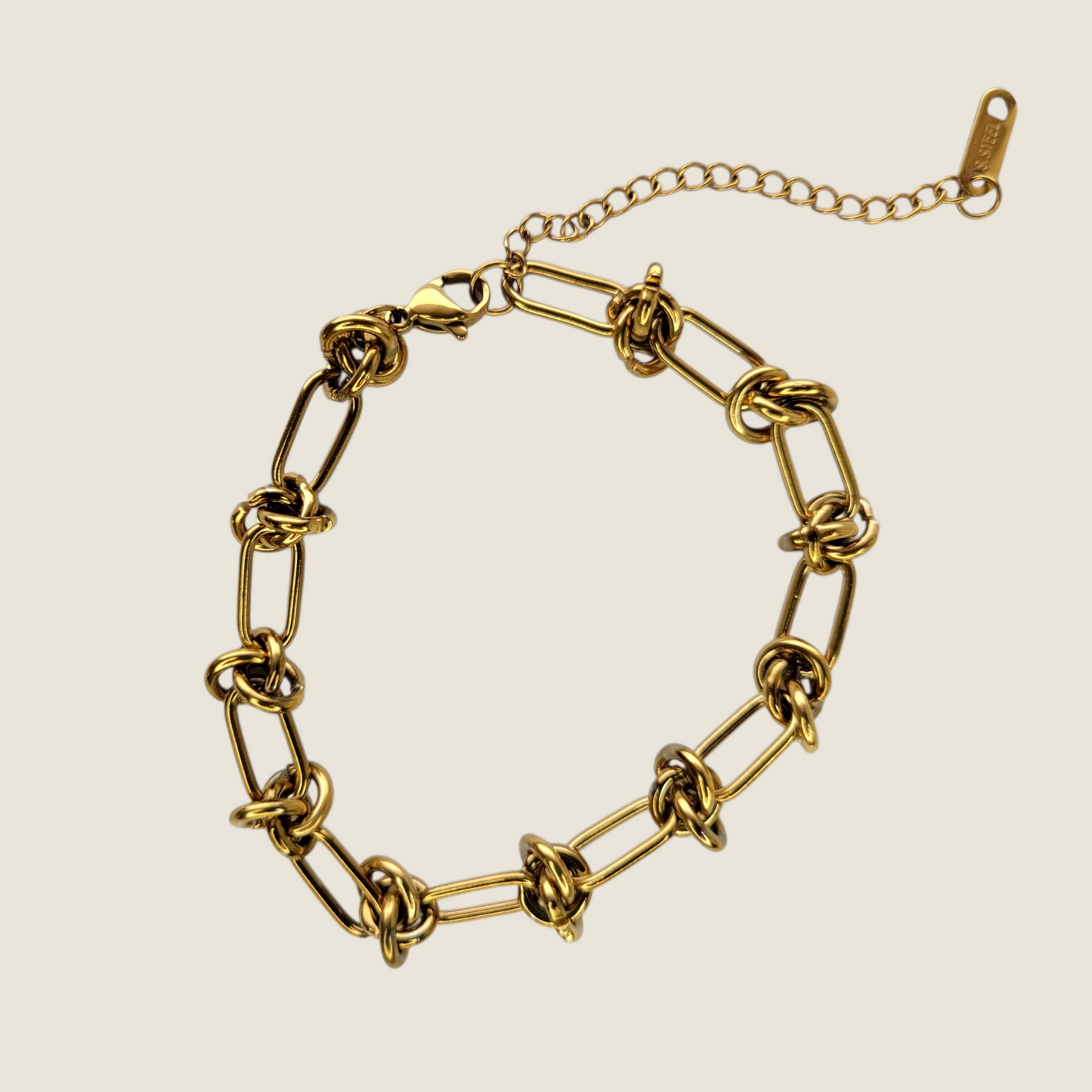 Knots Gold Bracelet