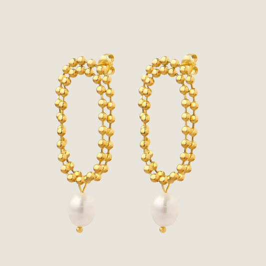 Raissa Pearl Drop Earrings