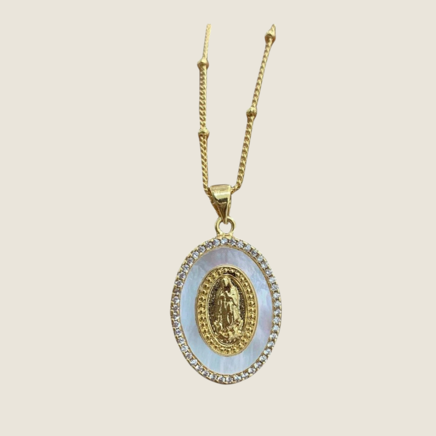 Guadalupe Medallion Necklace