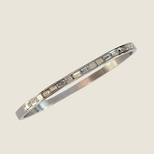 Isa Silver Bracelet with Zirconia