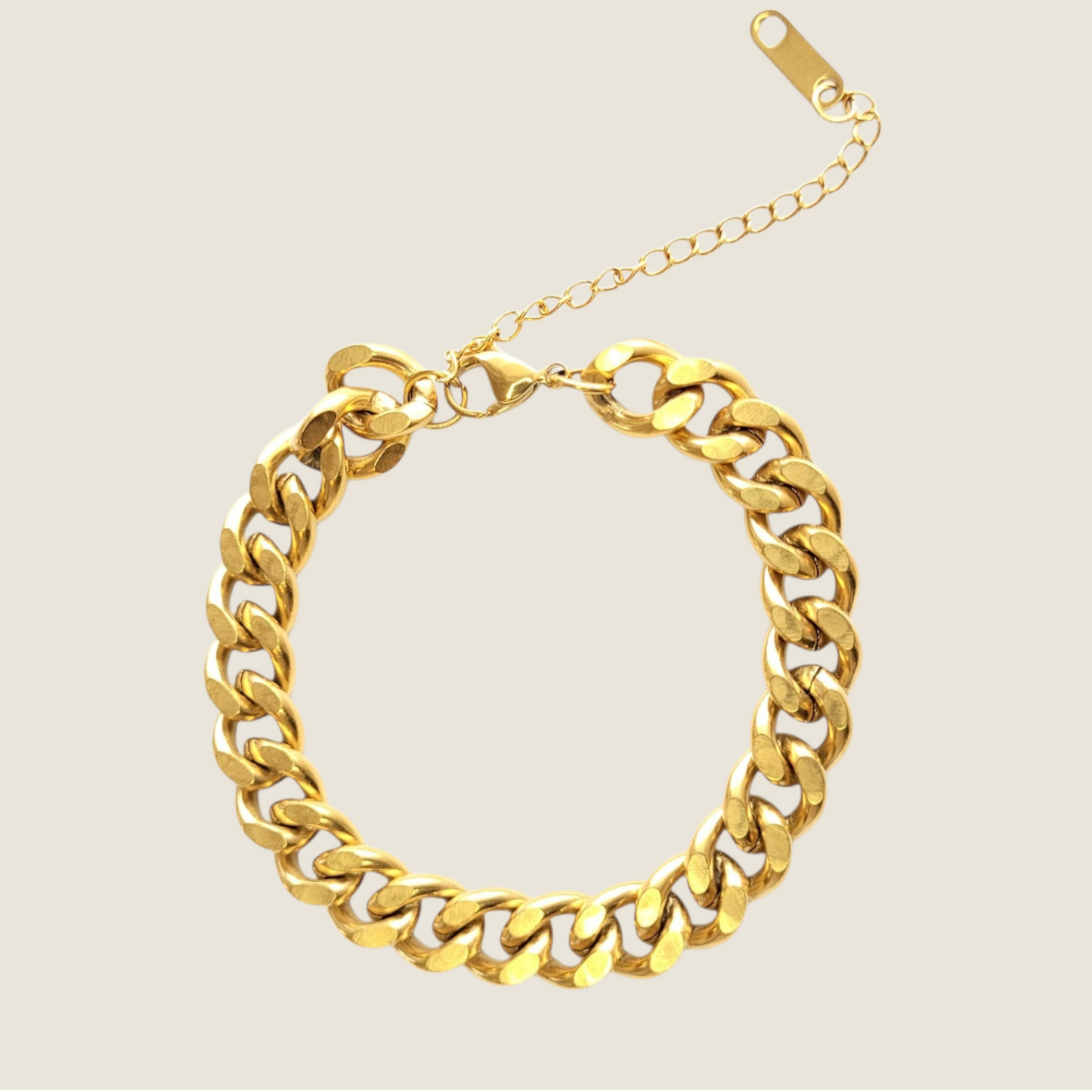 Chunky Gold Chain Bracelet