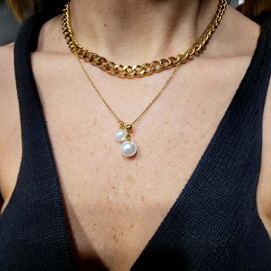Chunky Gold Chain Necklace