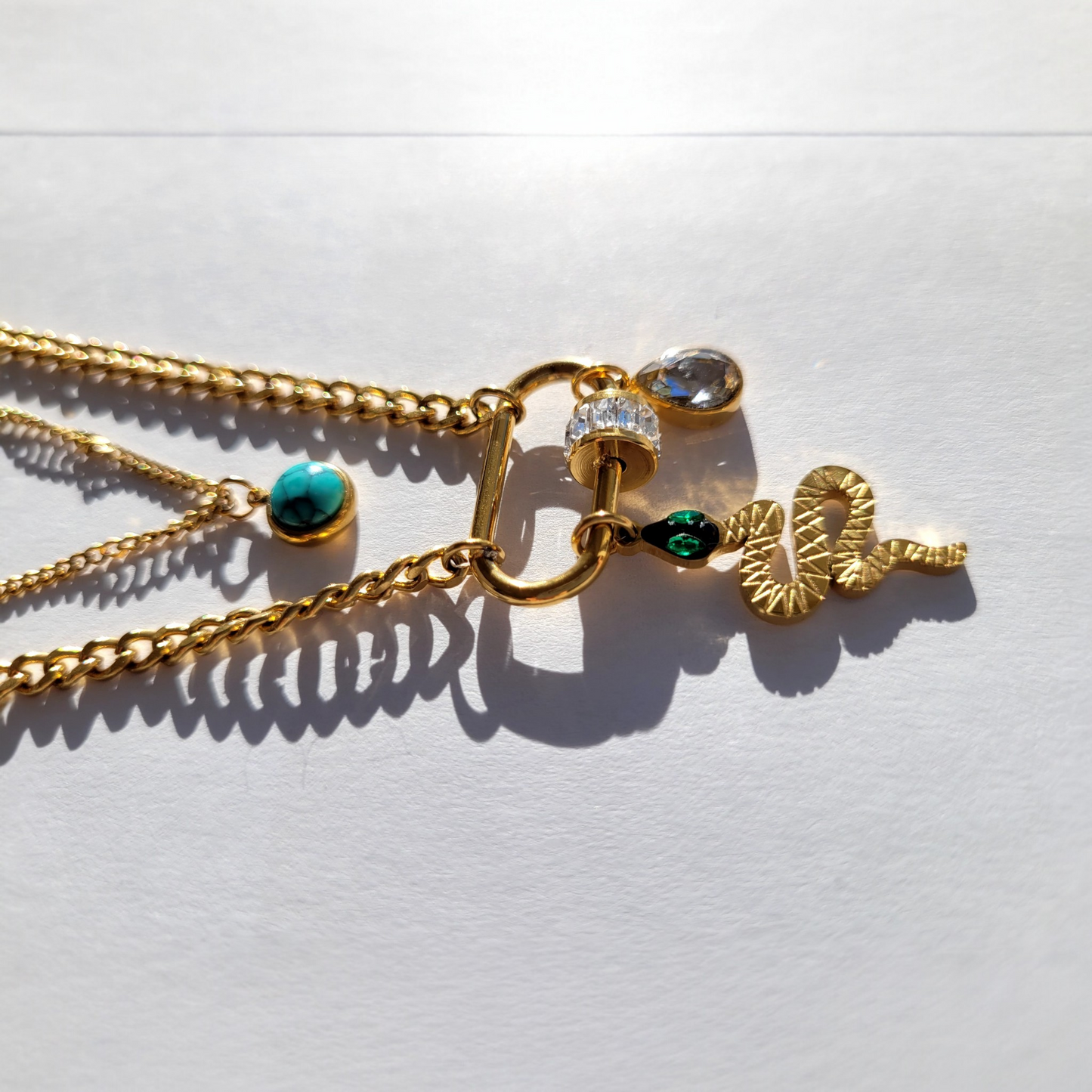 Ana Gold Charm Necklace