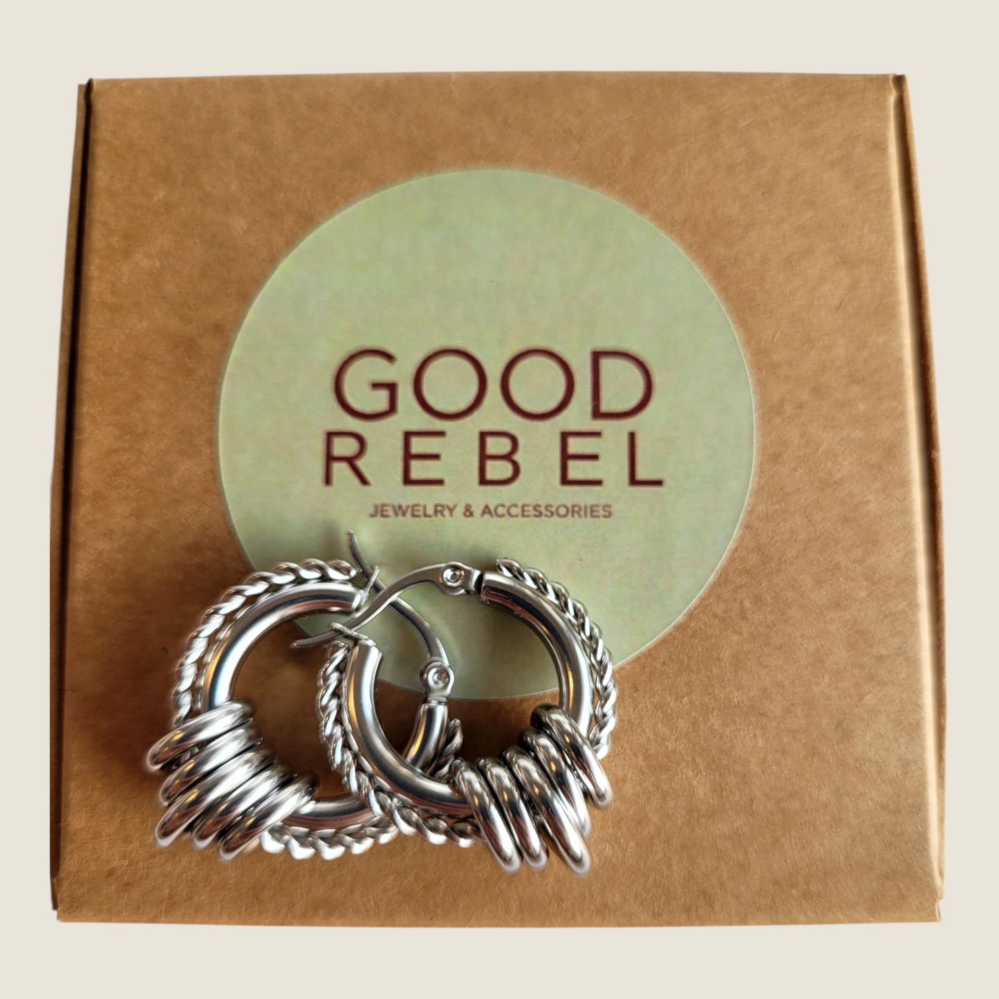Boho Chic Hoop Earrings