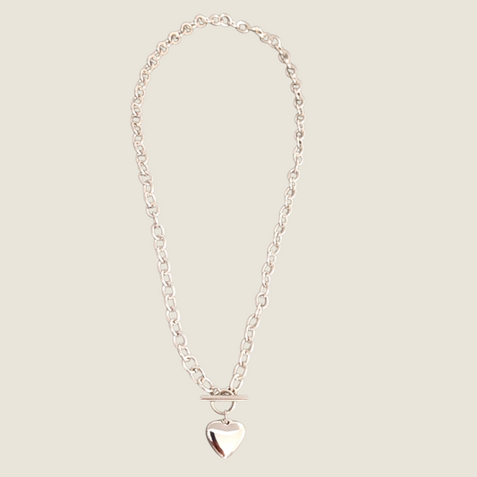 Rebel Heart Chain Necklace