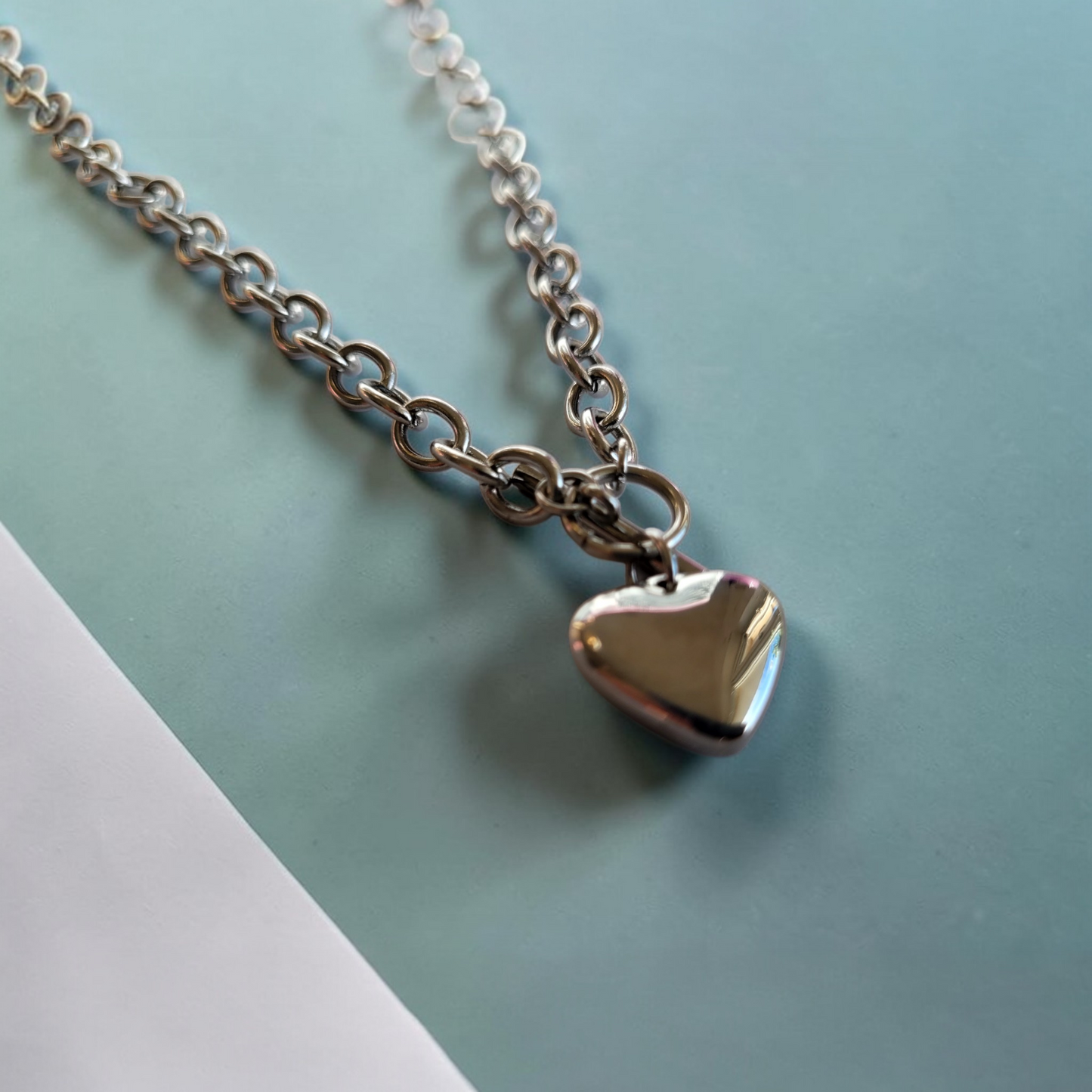 Rebel Heart Chain Necklace