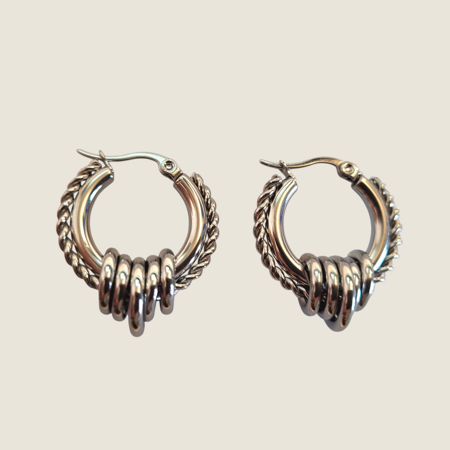 Boho Chic Hoop Earrings
