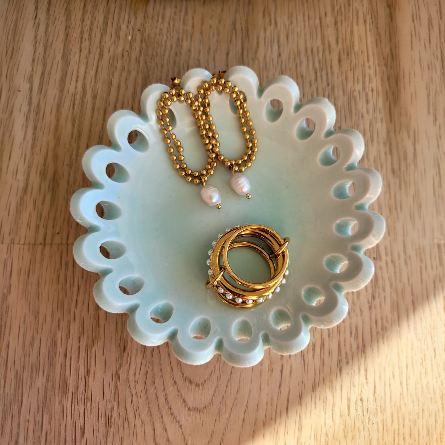 Raissa Pearl Drop Earrings