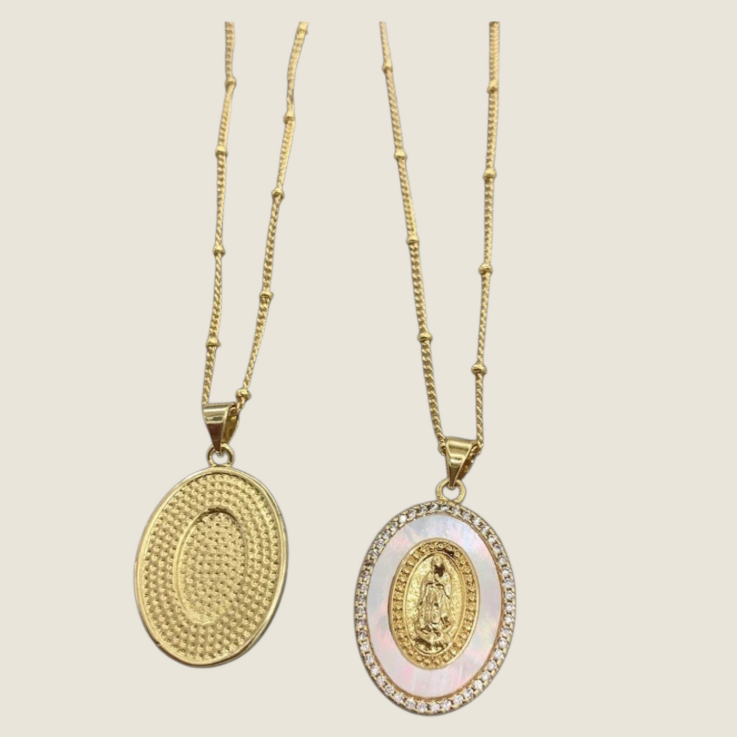 Guadalupe Medallion Necklace