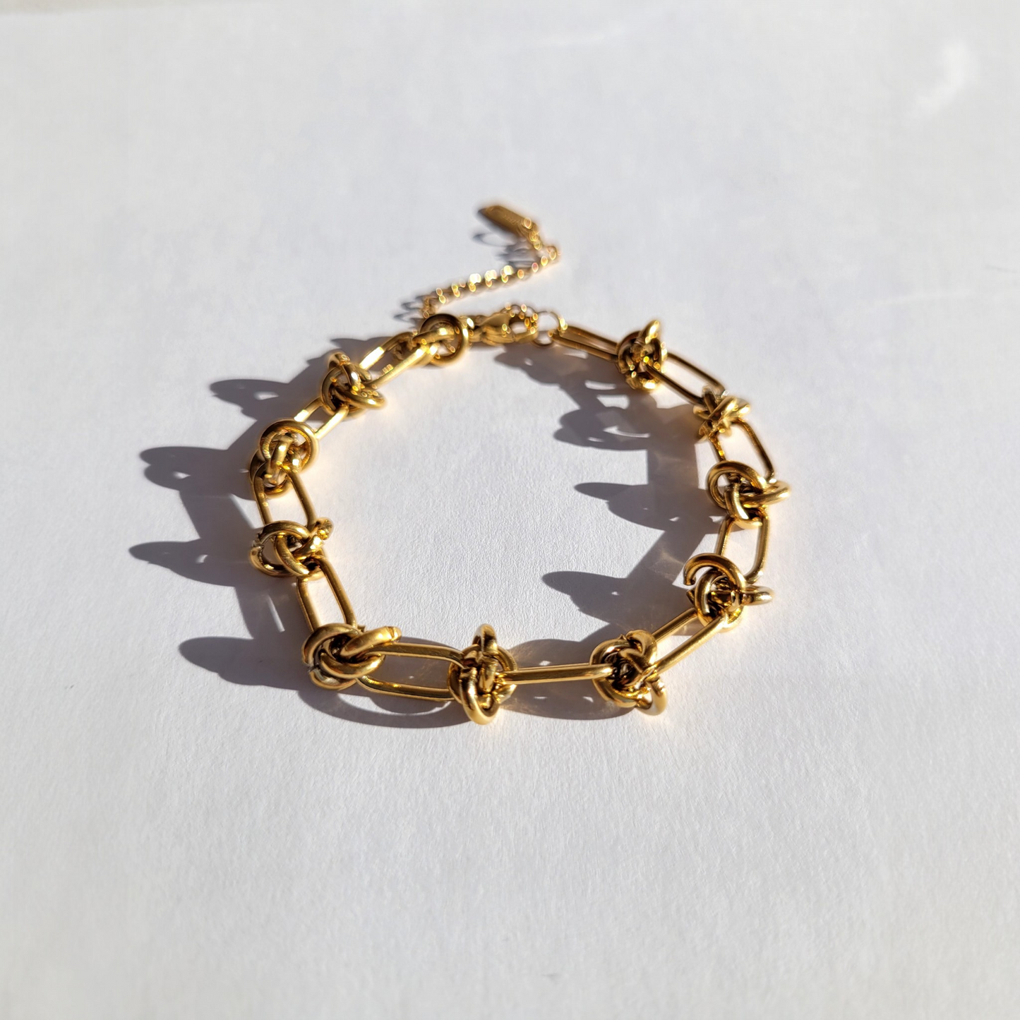 Knots Gold Bracelet
