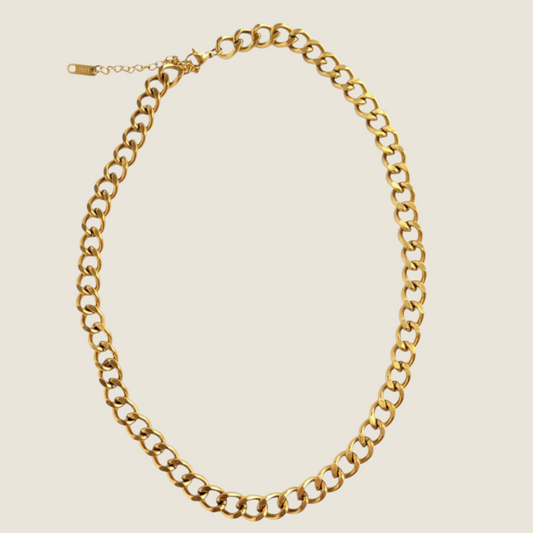 Chunky Gold Chain Necklace